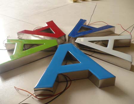 煙臺LED樹脂發光字